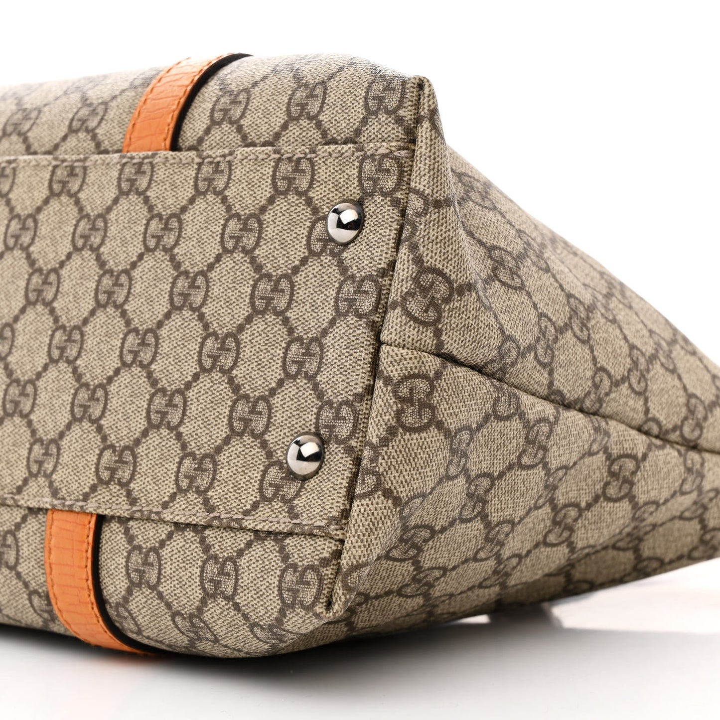 GG Plus Monogram Medium Joy Tote Orange