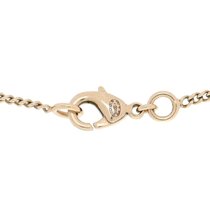 Chanel Logo Necklace Gold 5 of 5
