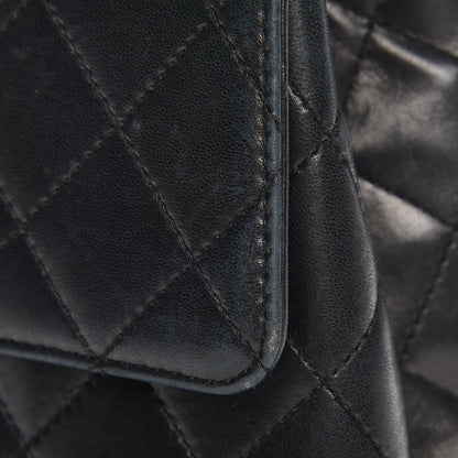 Chanel Lambskin Quilted Medium Kelly Flap Bag Black 9 of 13