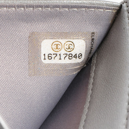 Chanel Lambskin Camellia French Wallet Black 7 of 7