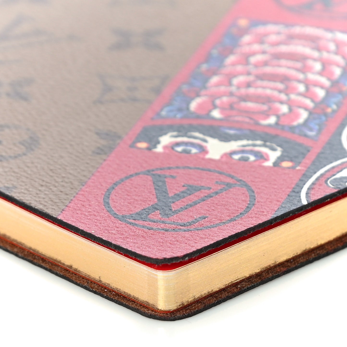 Reverse Monogram Kabuki Stickers Clemence Notebook
