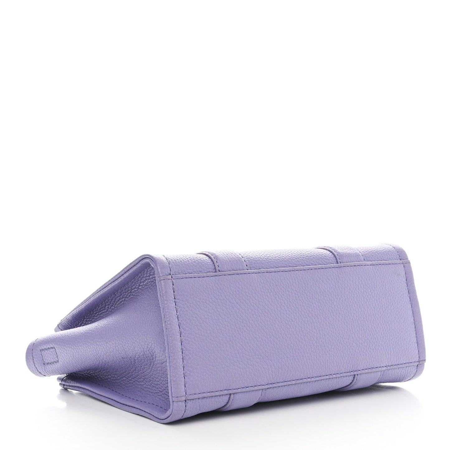 Grained Calfskin Mini The Tote Bag Purple