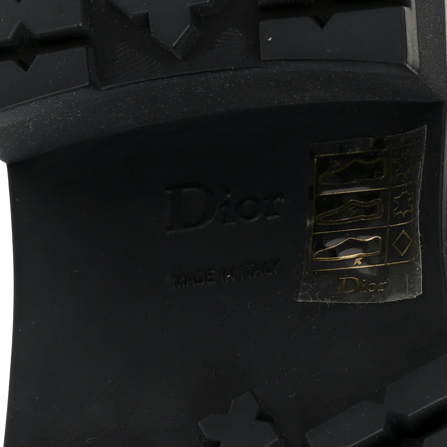 Christian Dior Calfskin Cannage D-Leader Ankle Boots 37.5 Black 7 of 9