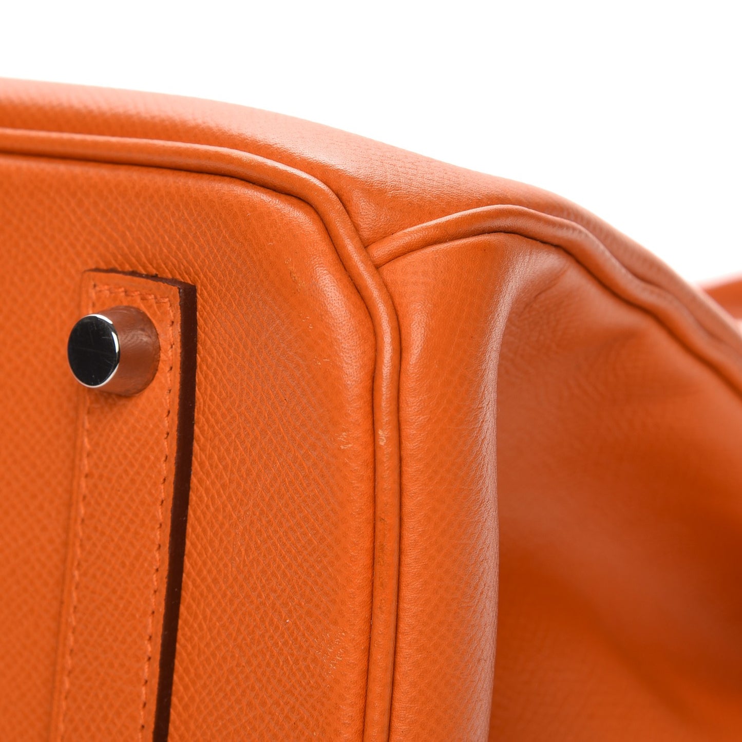 Epsom Birkin 35 Orange