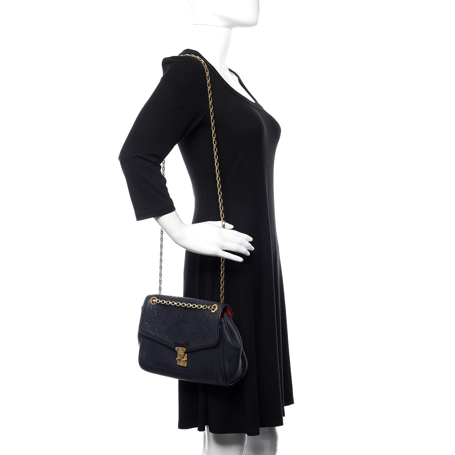 Louis Vuitton Empreinte Saint Germain PM Marine Rouge 2 of 10