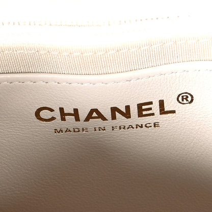 Chanel Calfskin Quilted Close To Me Hobo White 6 of 11