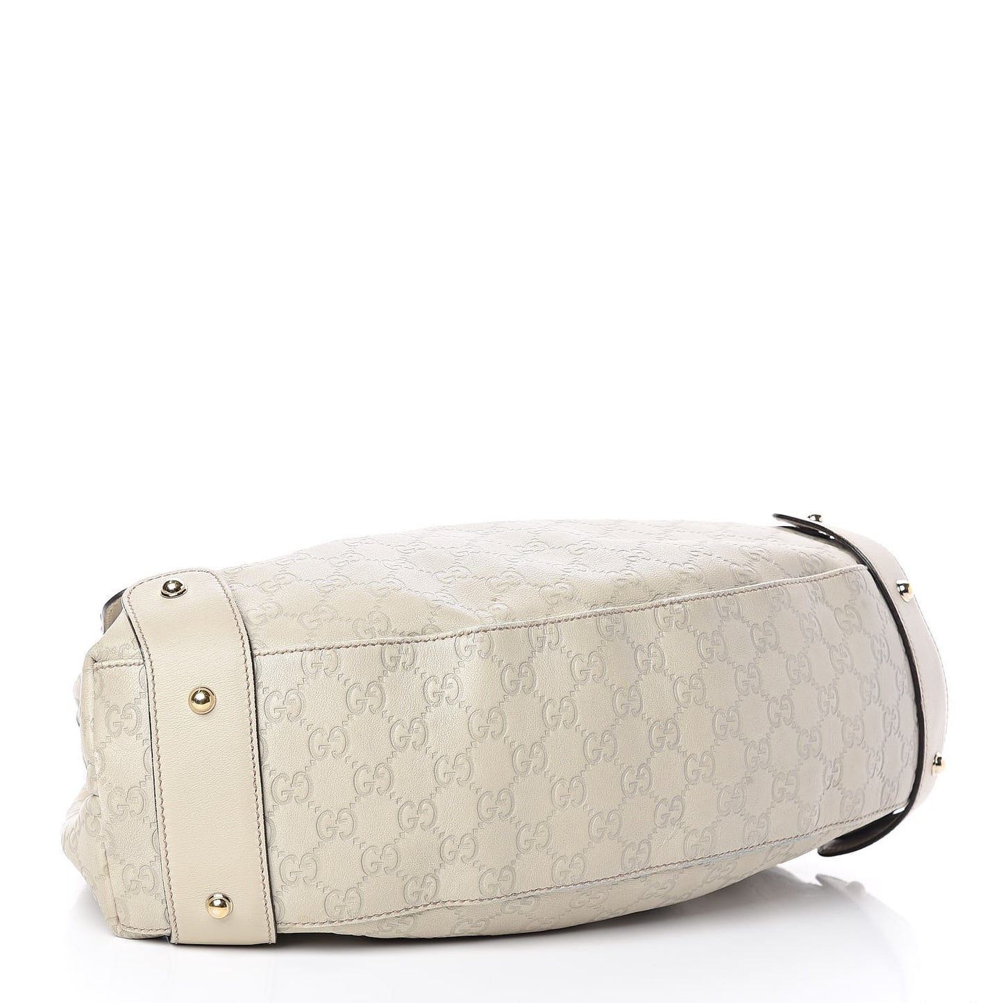 Guccissima Medium Pelham Shoulder Bag Off White