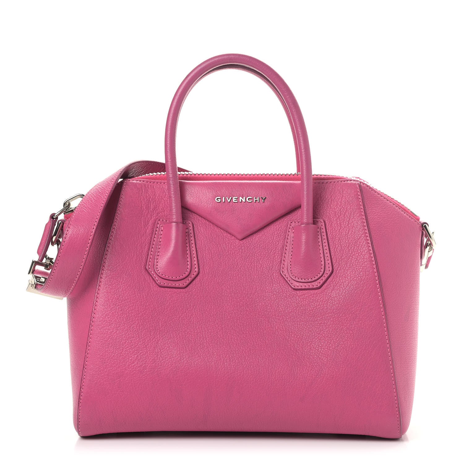 Givenchy Sugar Goatskin Small Antigona Fuchsia 1 of 12
