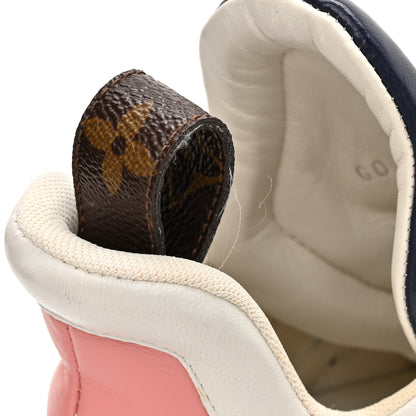 Louis Vuitton Calfskin Technical Nylon LV Archlight Sneaker 36.5 White Blue Pink 12 of 15