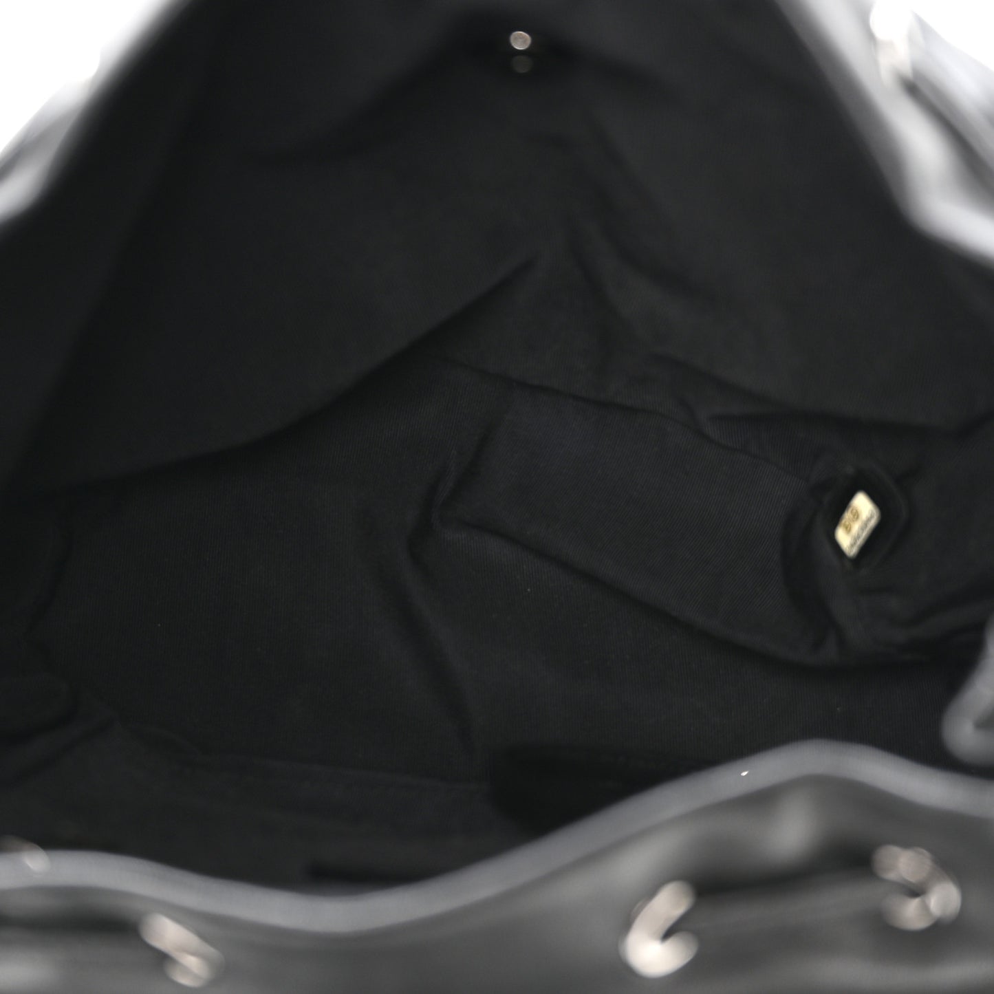 Lambskin Quilted Large Urban Spirit Backpack Black