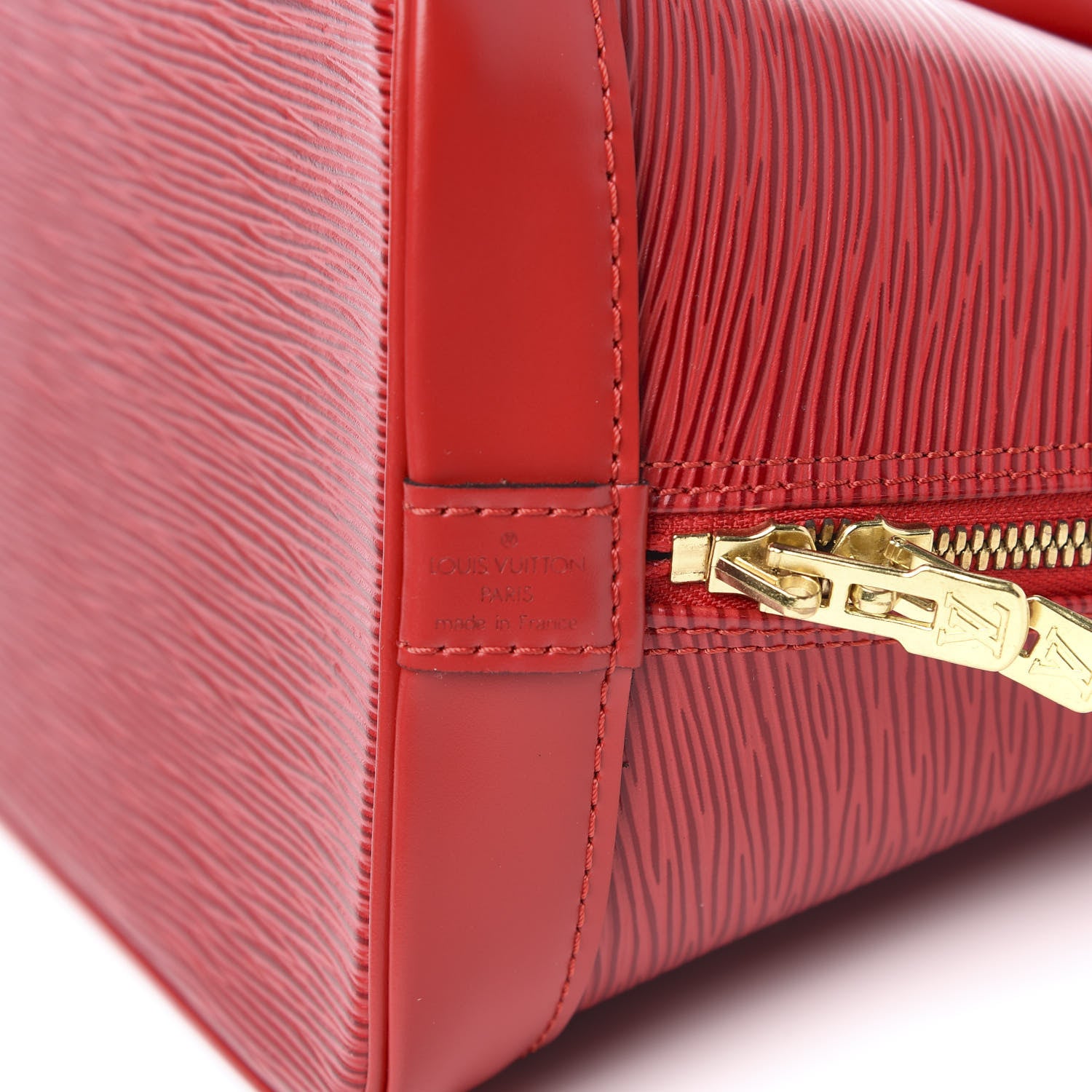 Louis Vuitton Epi Alma PM Castillan Red 6 of 9