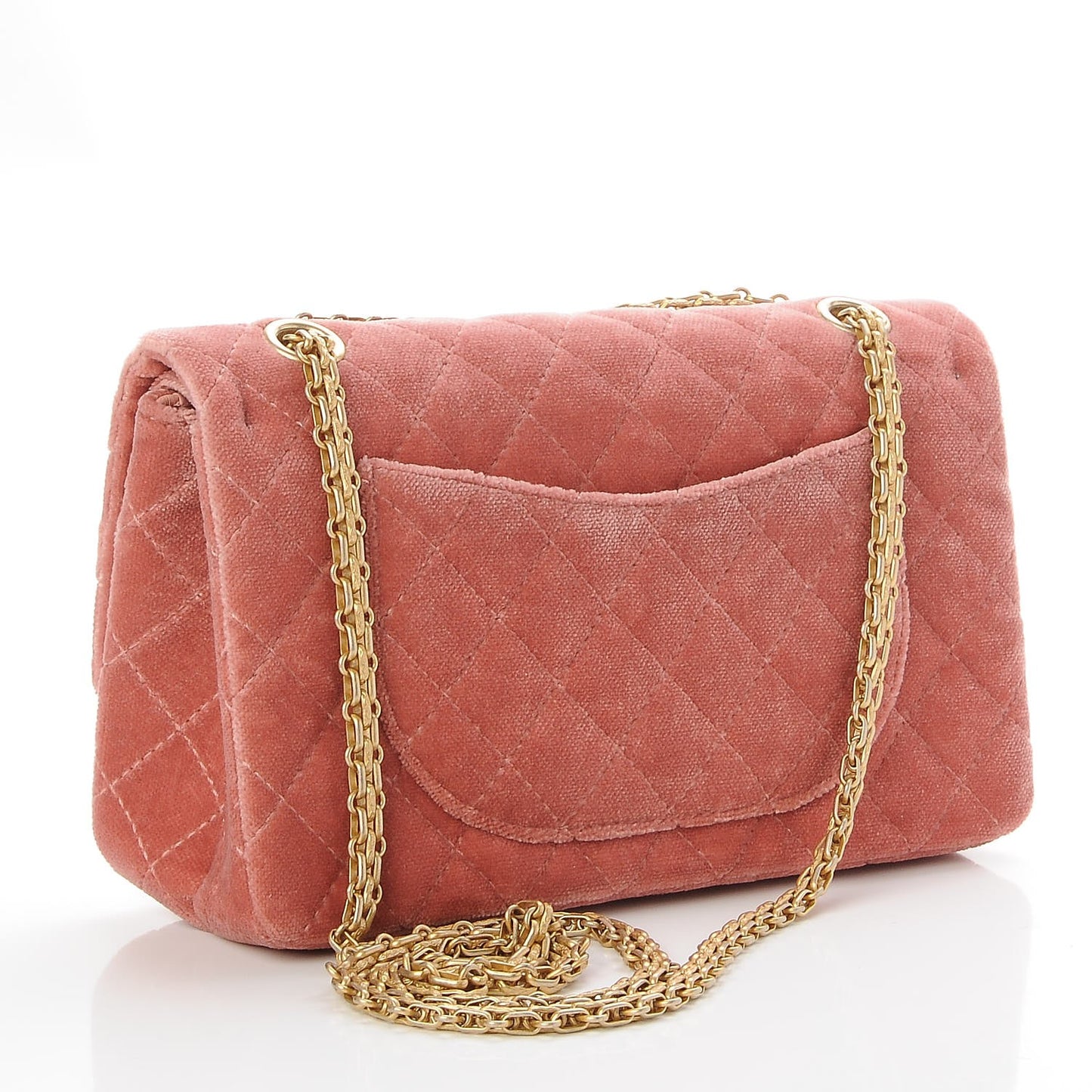 Velvet Quilted 2.55 Reissue 225 Flap Pink