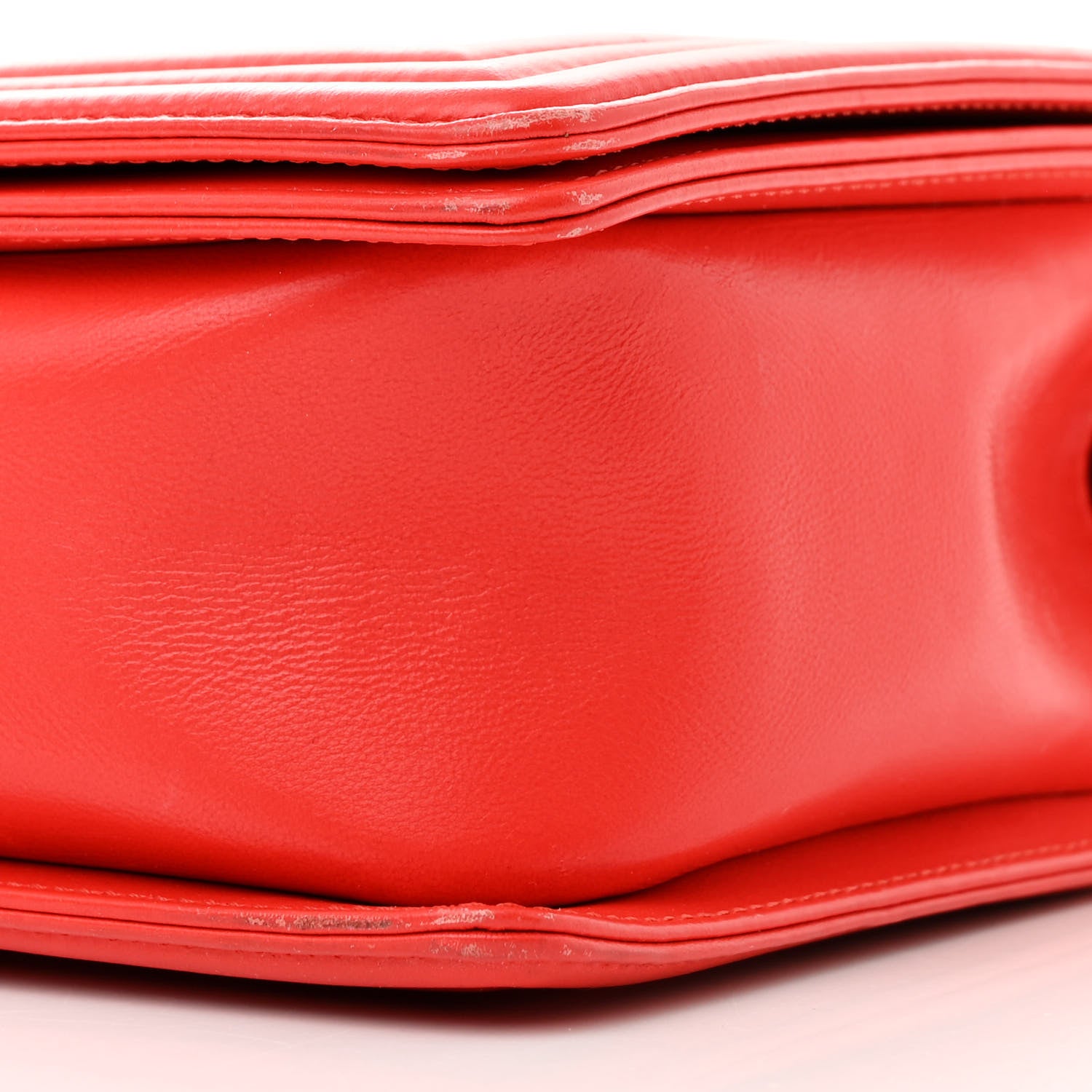 Chanel Calfskin Quilted New Medium Boy Flap Red 10 of 14