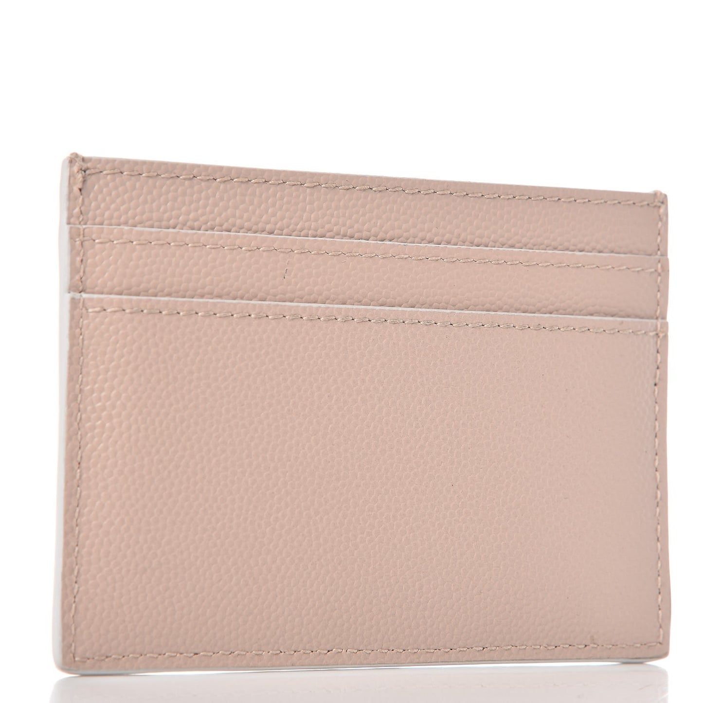 Grain De Poudre Monogram Credit Card Case Rose