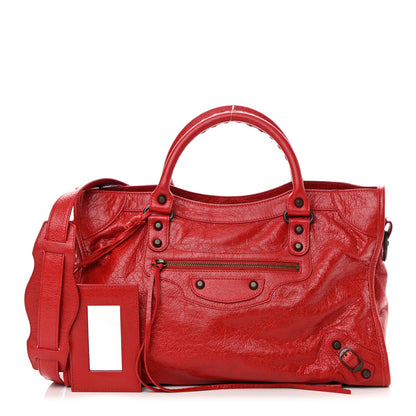 Balenciaga Agneau Classic Hardware City Rouge Lipstick 1 of 12