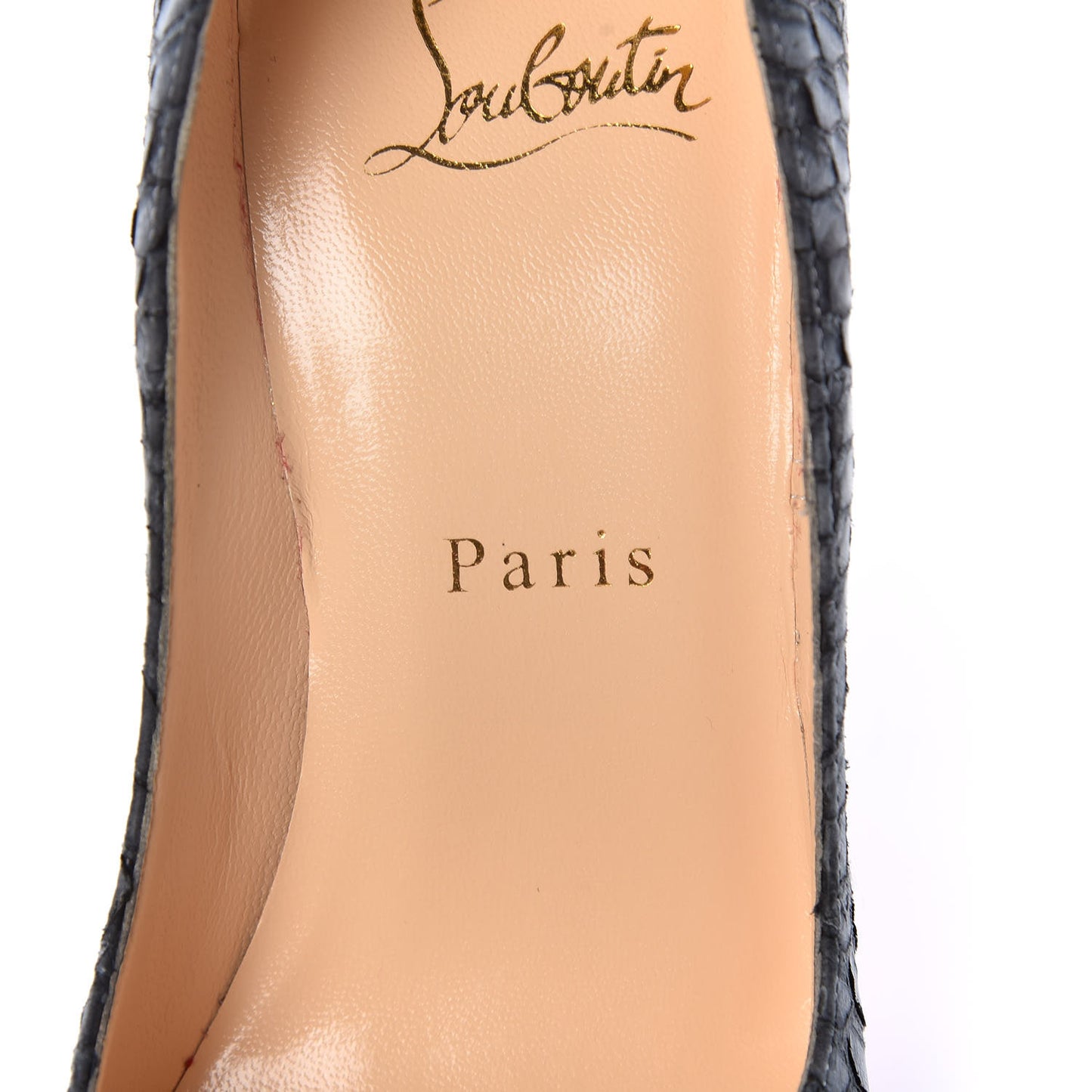 Watersnake Nubuck So Kate 120 Pumps 36.5 Light Black