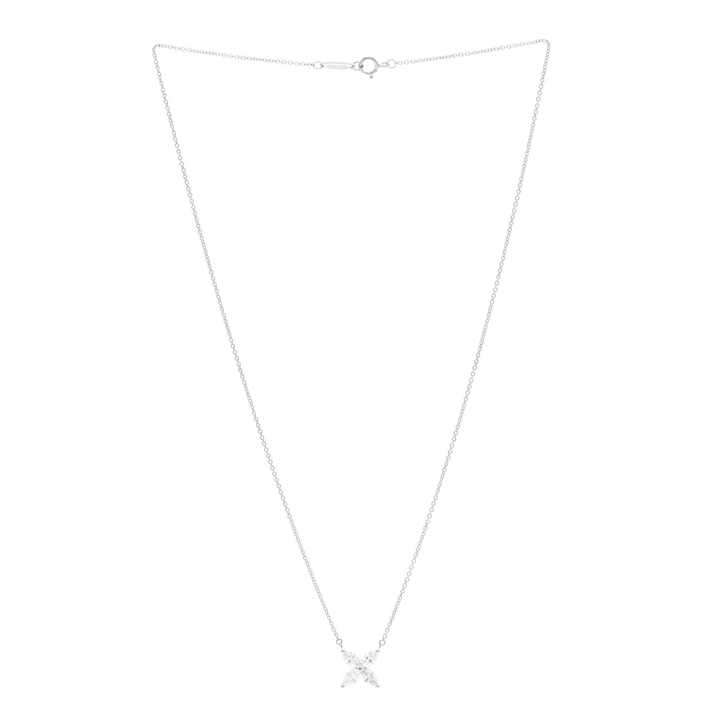 Platinum Diamond Large Victoria Necklace