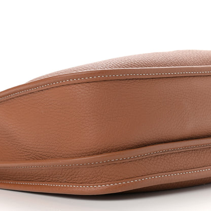 Hermes Taurillon Clemence Evelyne III PM Gold 10 of 12