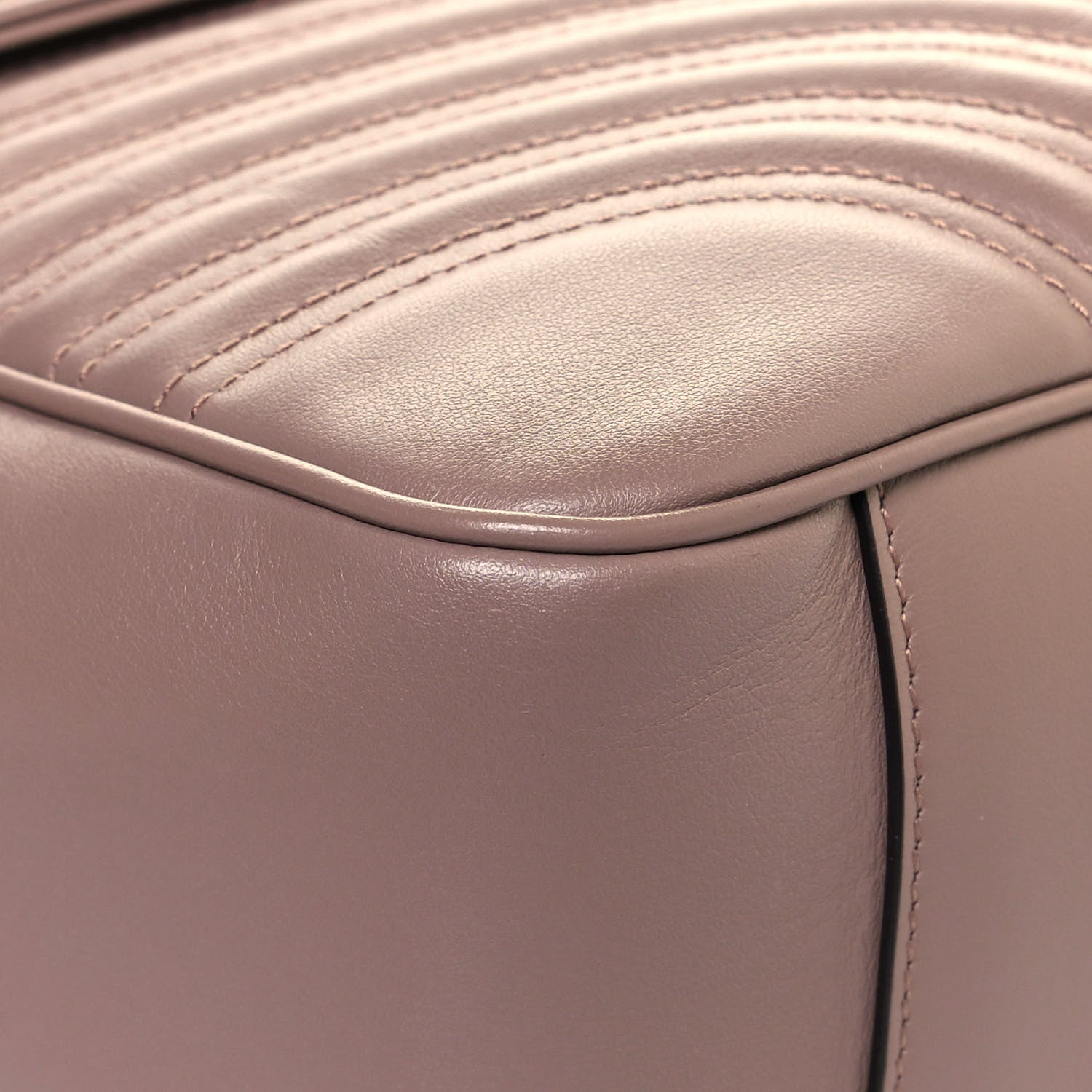 Gucci Calfskin Matelasse Large GG Marmont Shoulder Bag Porcelain Rose 9 of 16
