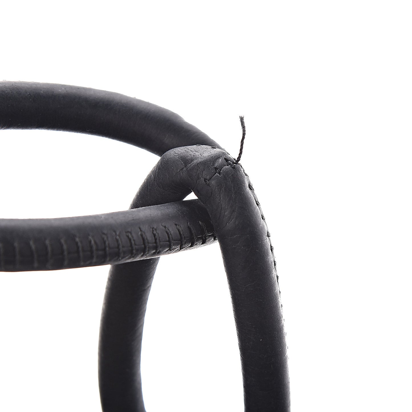 Lambskin Pleated CC Shoulder Bag Black