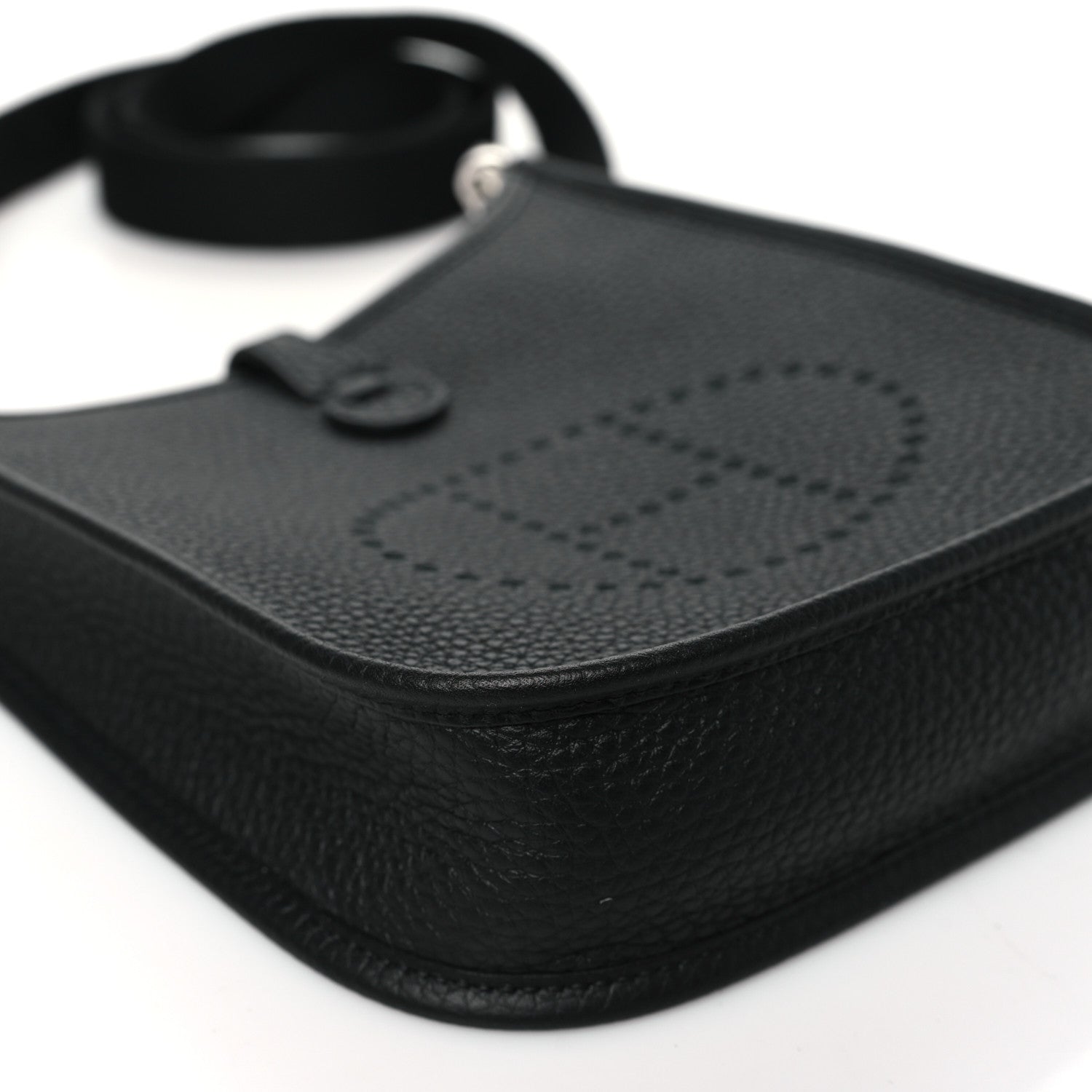 Hermes Taurillon Clemence Evelyne TPM Black 9 of 11
