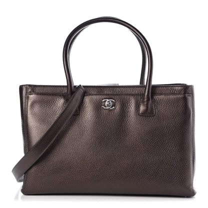 Chanel Metallic Deerskin Cerf Executive Shopper Tote Copper 1 of 7