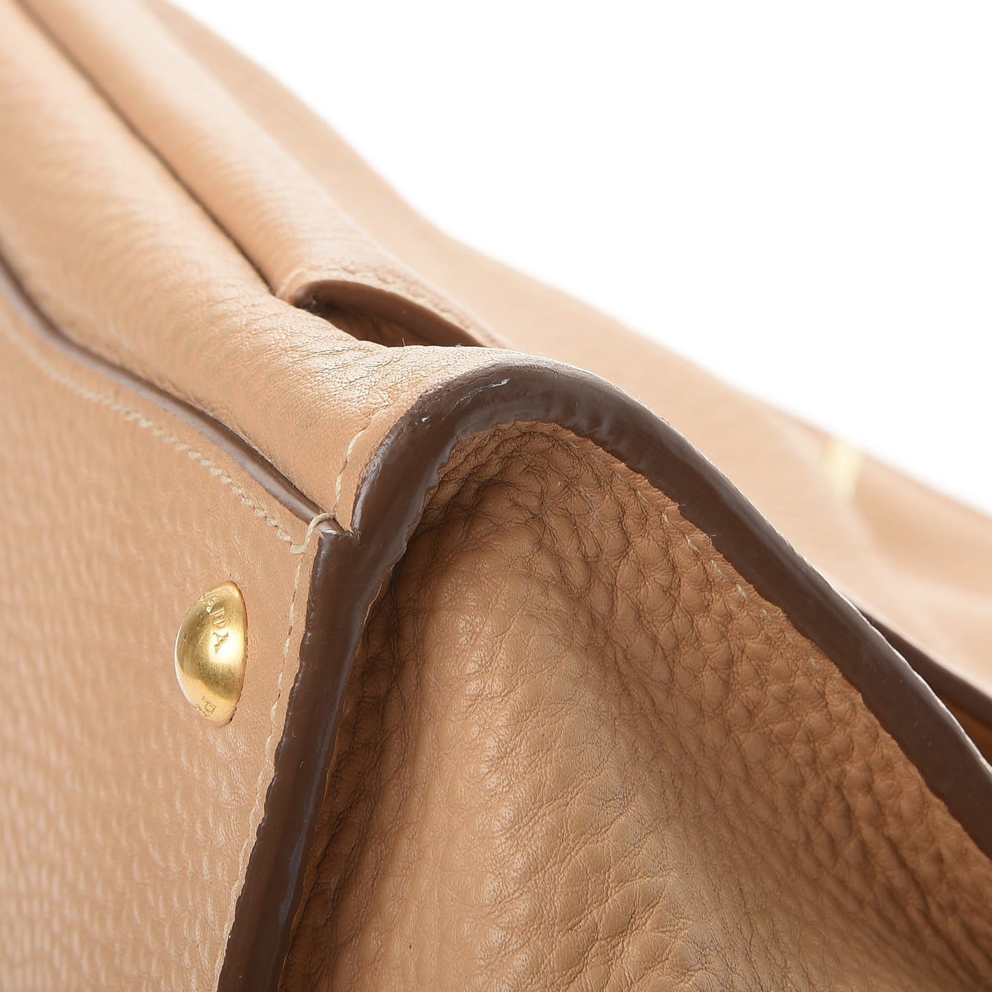 Vitello Daino Shopping Tote Sughero