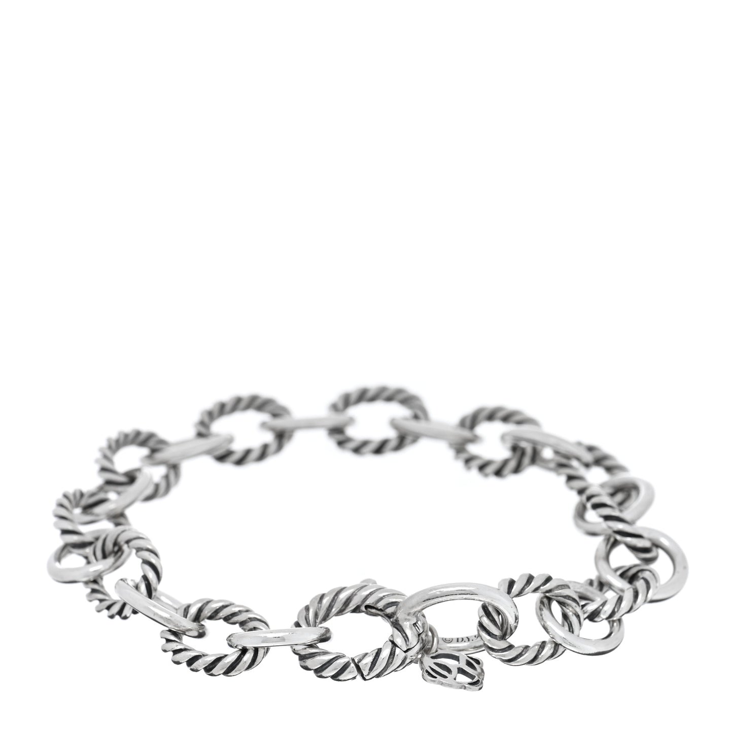 Sterling Silver 10mm Medium Oval Link Bracelet