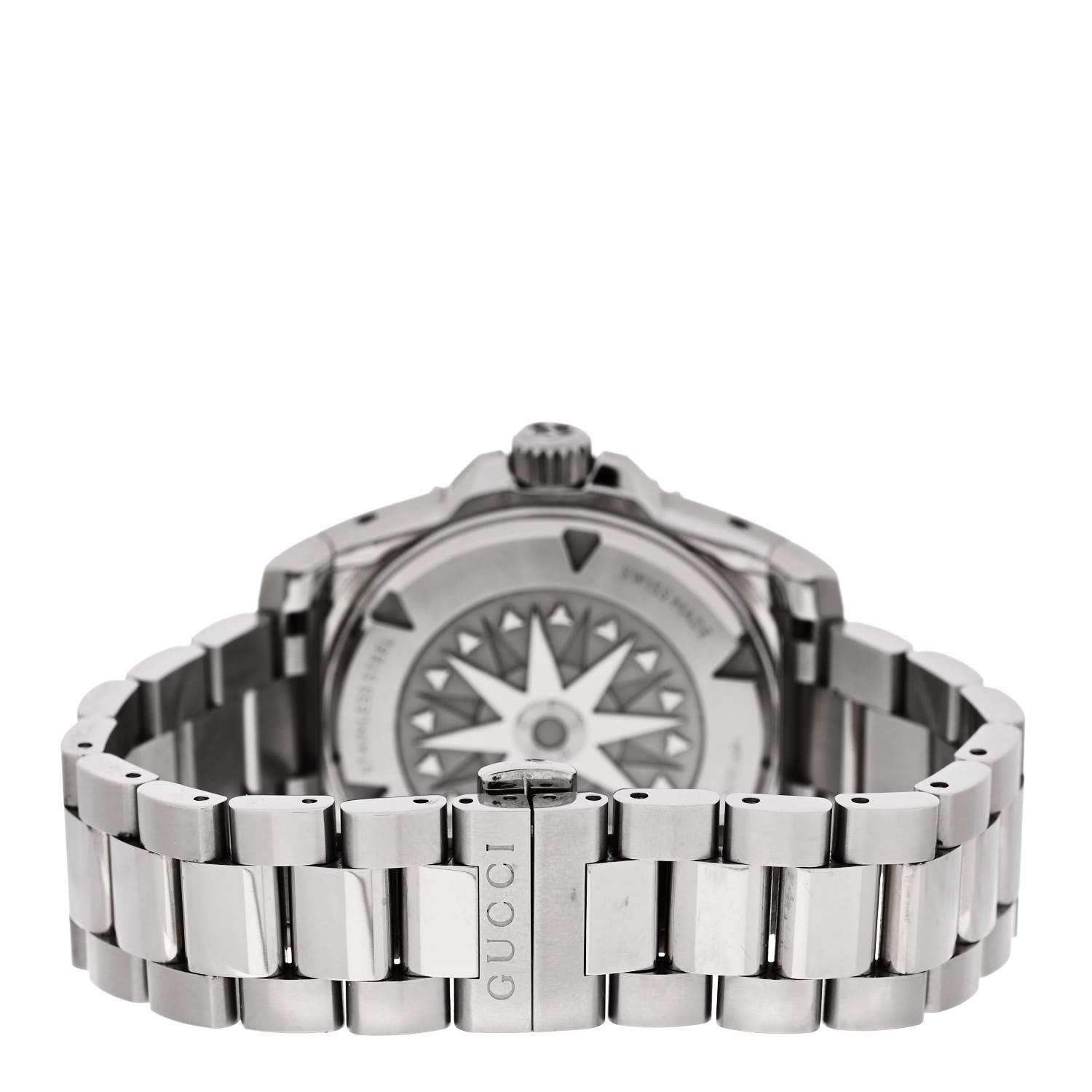 Gucci Stainless Steel 40mm Dive Automatic Watch Green 3 of 5