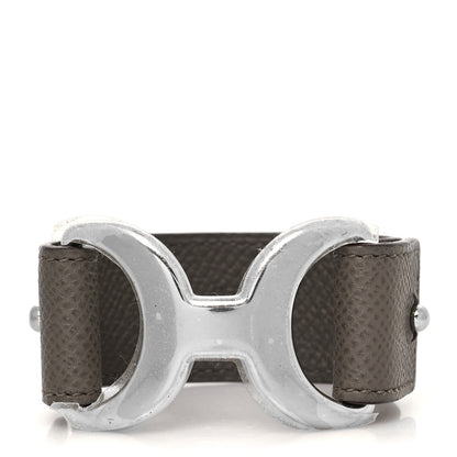 Hermes Epsom Pavane Cuff XS Etain 1 of 5