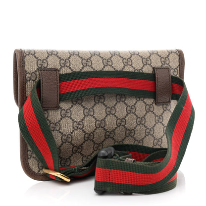Gucci GG Supreme Monogram Neo Vintage Web Belt Bag Brown 3 of 15