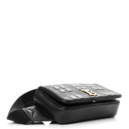 Burberry Lambskin Quilted Lola Bum Bag Black 4 of 11