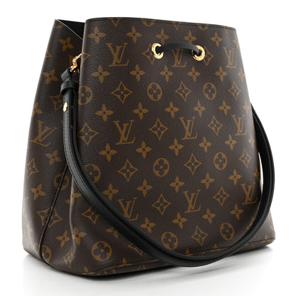 Louis Vuitton Monogram Neonoe MM Black 2 of 9