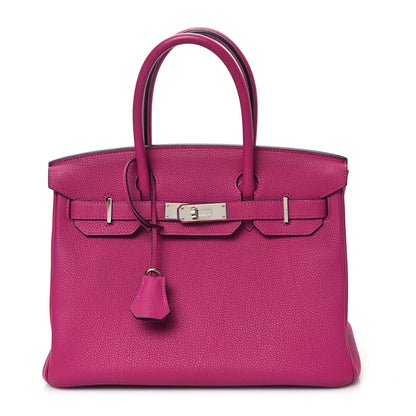 Hermes Togo BIRKIN 30 Rose Pourpre 1 of 10