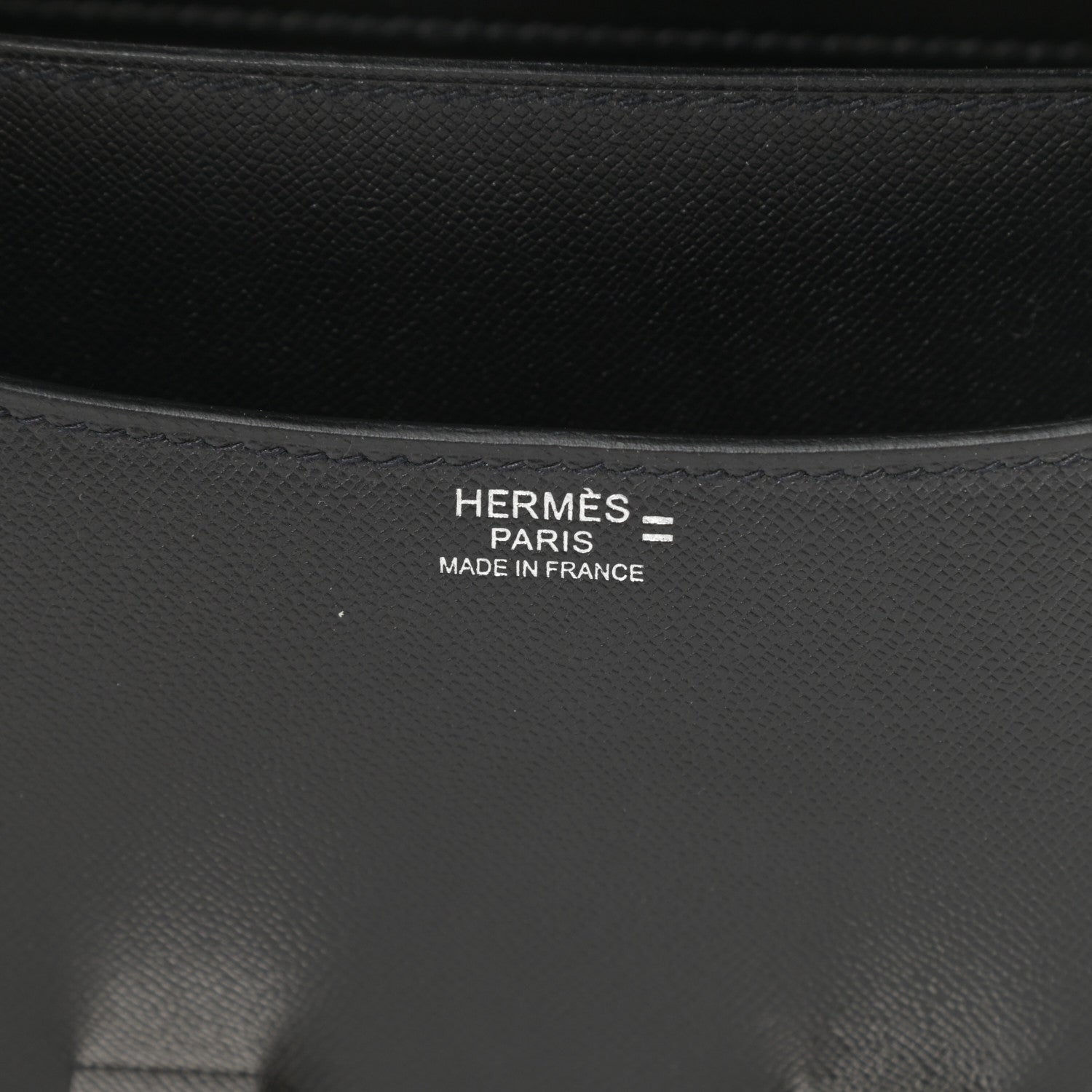 Hermes Grained Monsieur Lizard Constance 24 Black Ombre 6 of 13