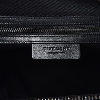 Givenchy Calfskin Crocodile Embossed Medium Antigona Black 6 of 12