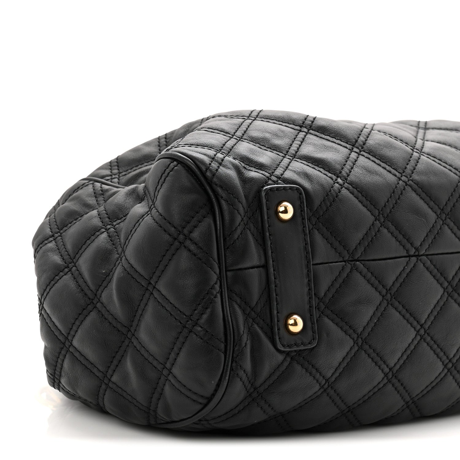 Marc Jacobs Calfskin Quilted Stam Black 9 of 10