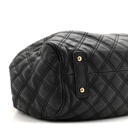 Marc Jacobs Calfskin Quilted Stam Black 9 of 10