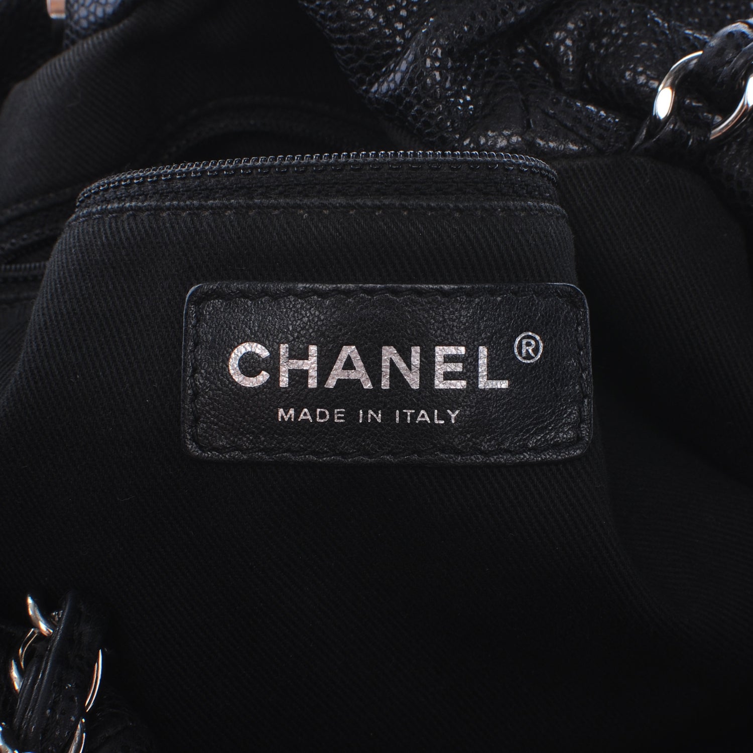 Chanel Caviar 31 Drawstring Tote Black 5 of 9