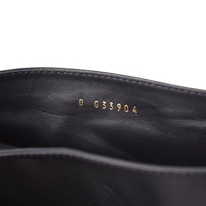 Chanel Calfskin Tall CC Boots 41.5 Black 7 of 7