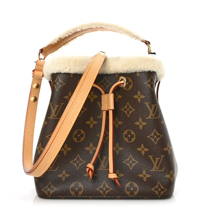 Louis Vuitton Monogram Shearling Cozygram Neonoe BB 1 of 6