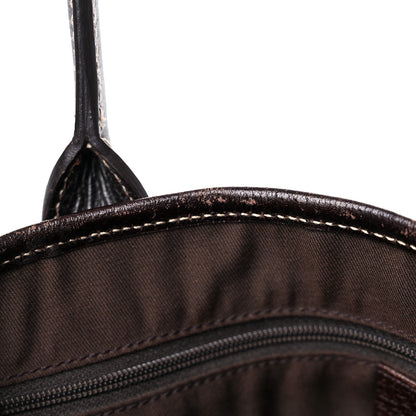 Gucci Monogram Medium Princy Tote Dark Brown 13 of 14