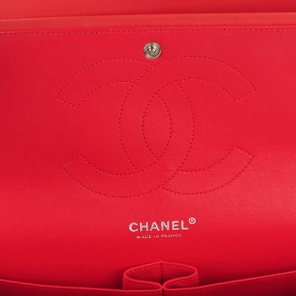 Chanel Patent Quilted Jumbo Double Flap Red 6 of 9