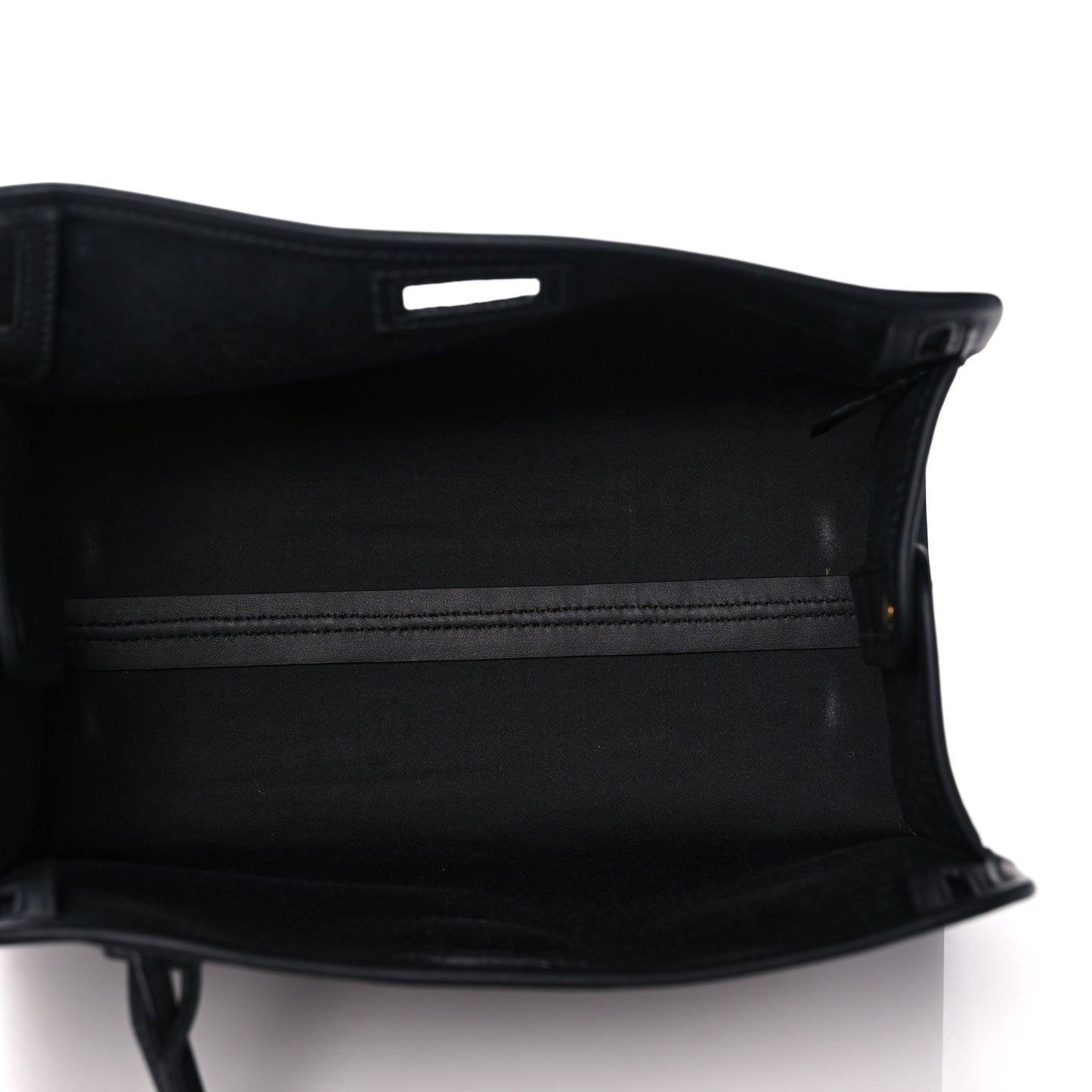 Glazed Fabric Vitello Century FF 1974 Stamp Patch Mini Peekaboo Defender Cover Mogano Panna Black