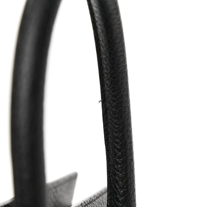 Saint Laurent Grained Calfskin Small Sac De Jour Black 9 of 11