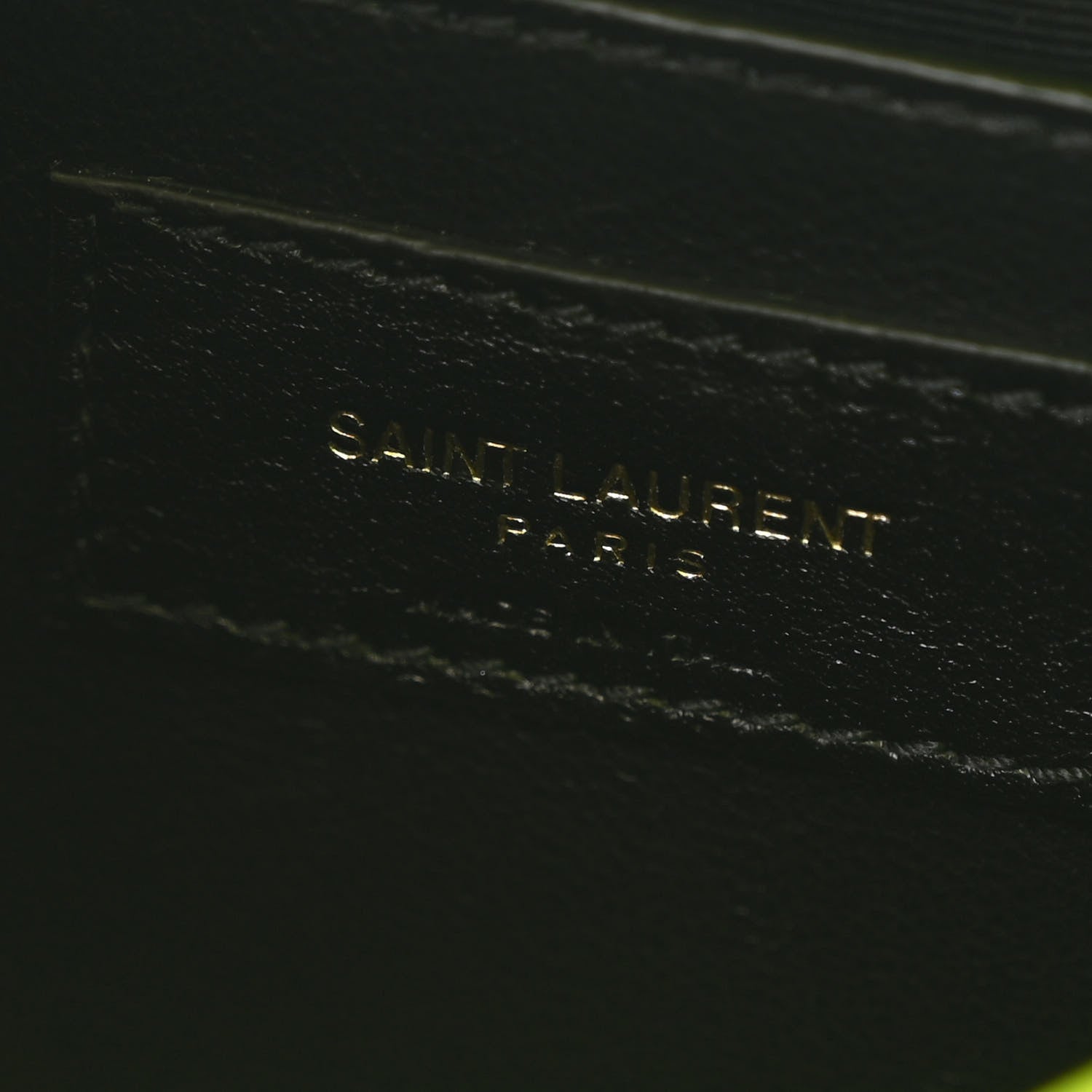 Saint Laurent Crinkled Calfskin Matelasse Monogram Baby Niki Chain Satchel Flou Yellow 6 of 12