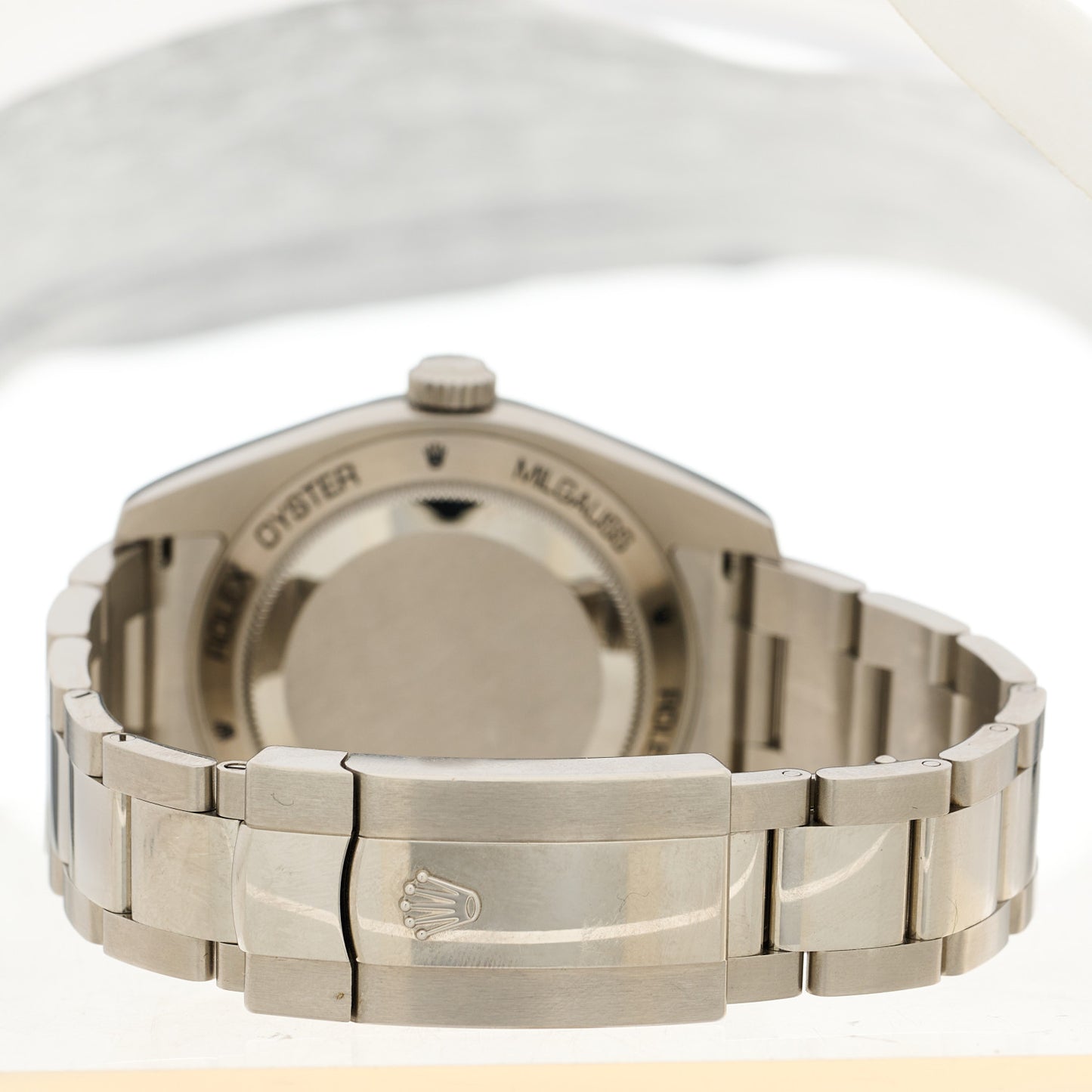 Stainless Steel 40mm Oyster Perpetual Milgauss Watch Intense Black 116400GV