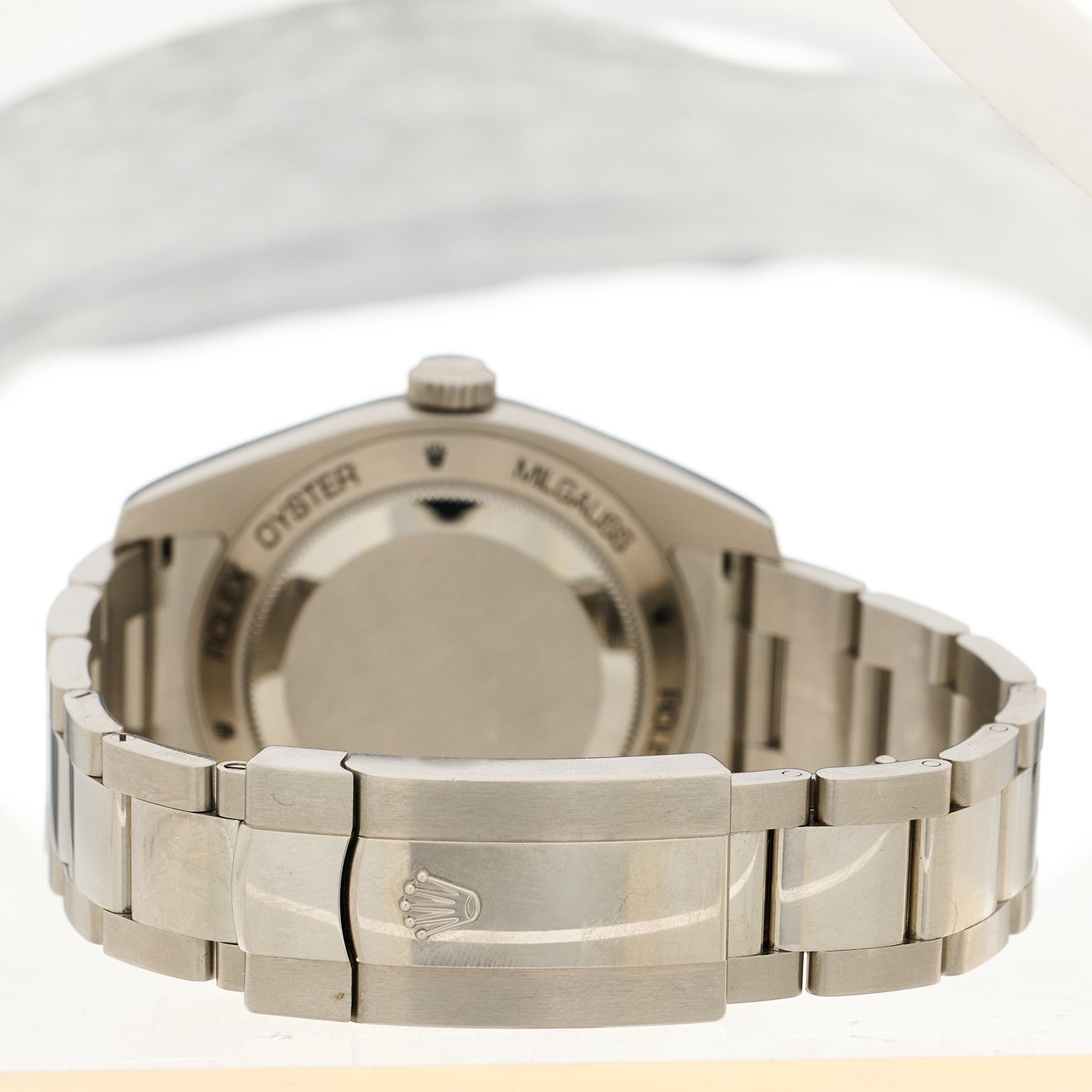 Rolex Stainless Steel 40mm Oyster Perpetual Milgauss Watch Intense Black 116400GV 3 of 5
