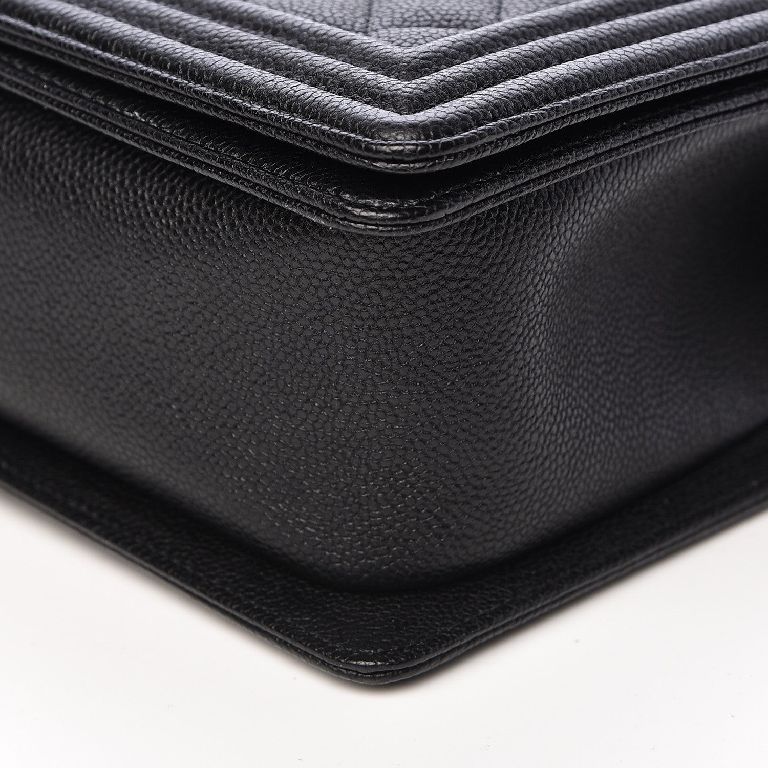 Chanel Caviar Quilted Medium Boy Flap Black 10 of 11