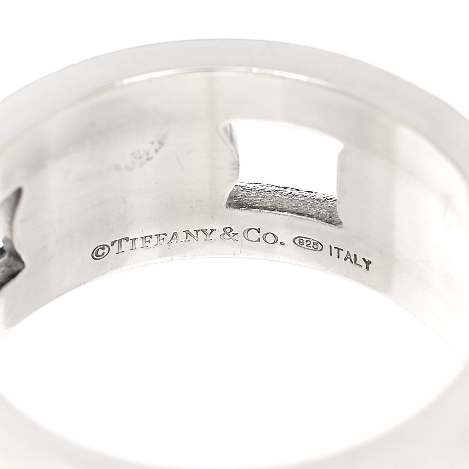 Tiffany Sterling Silver 1837 Elements Ring 57 8 4 of 4